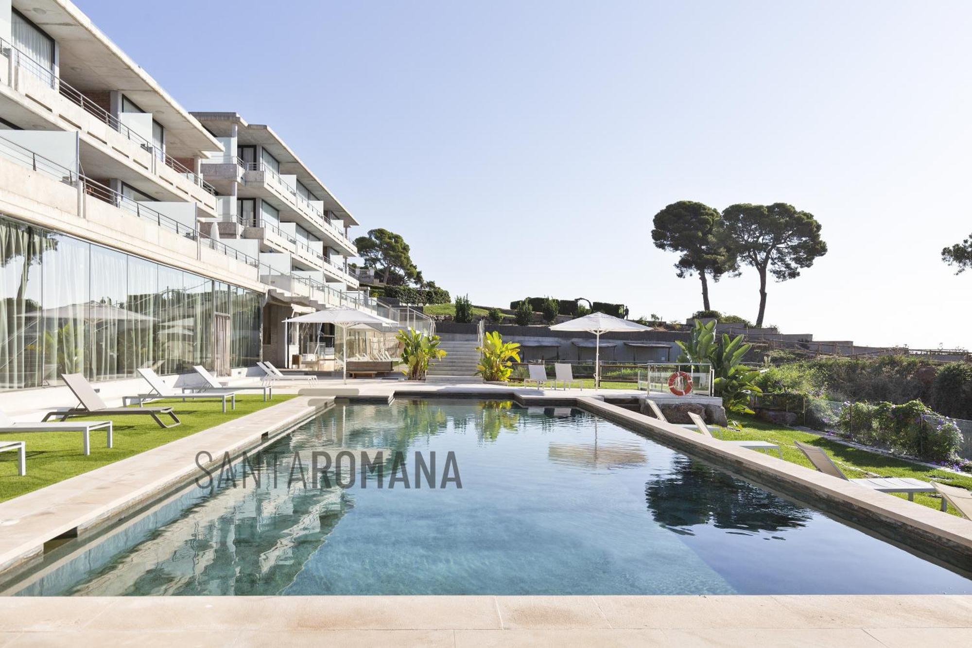Santa Romana Apartments & Suites Caldes D'Estrach Bagian luar foto