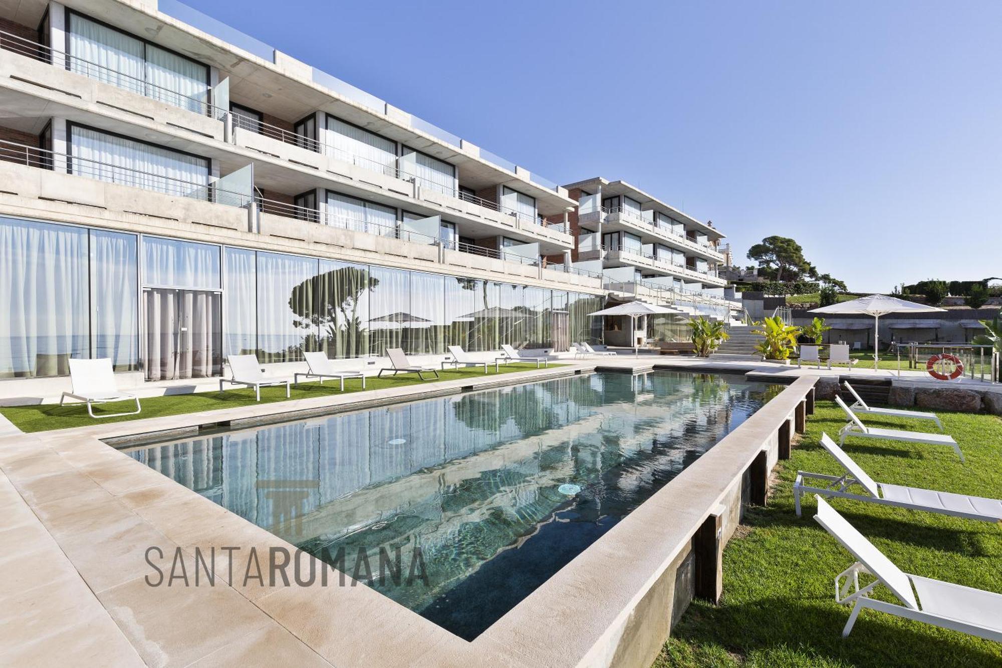 Santa Romana Apartments & Suites Caldes D'Estrach Bagian luar foto